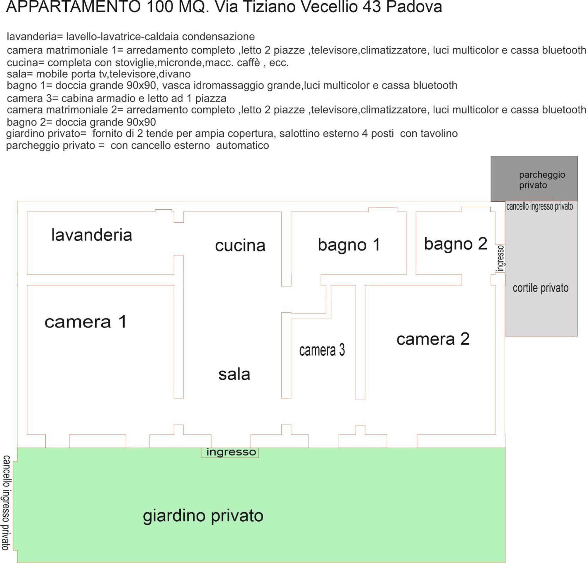 Alloggio M&M Padova Kültér fotó